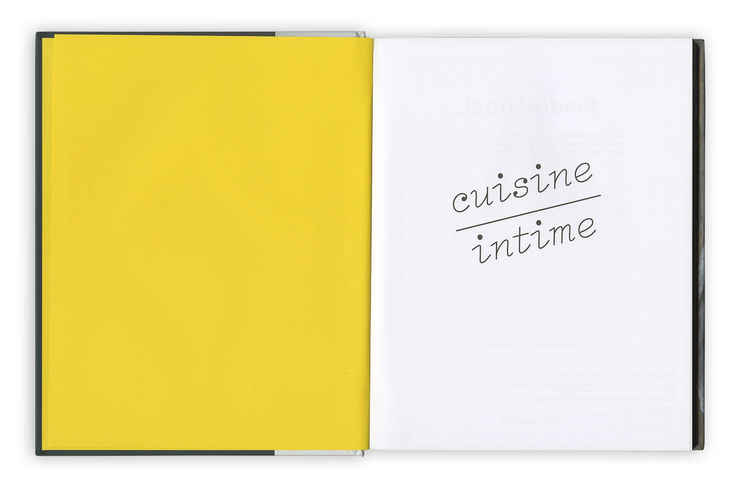 romain dumas Cuisine Intime